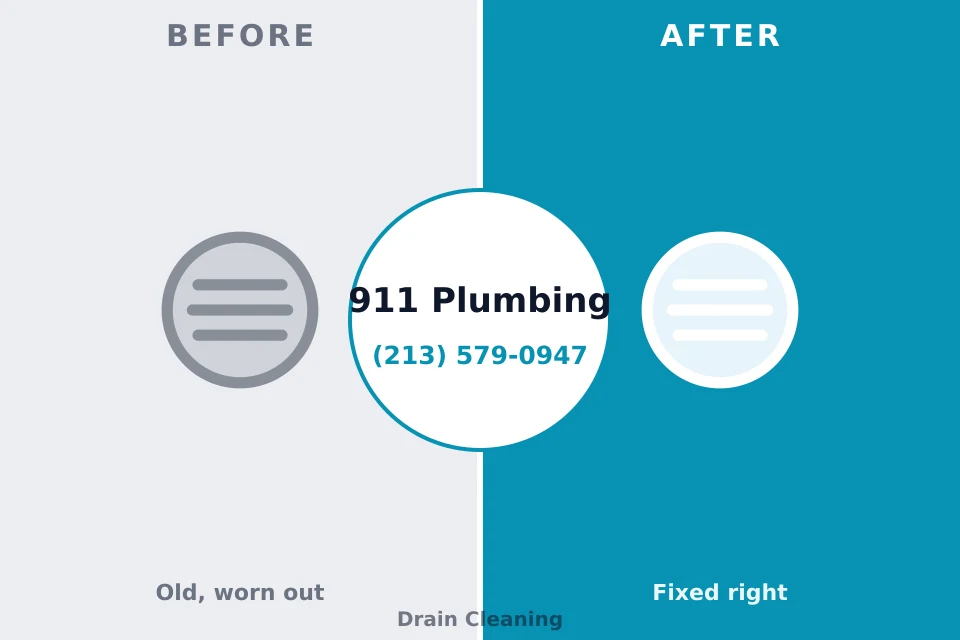 Before and after: plumbing company Wheeling, WV